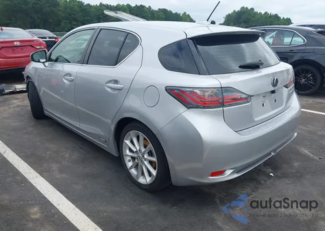 2011 Lexus Ct 200H Premium z USA, uszkodzony, nr VIN JTHKD5BHXB2031369
